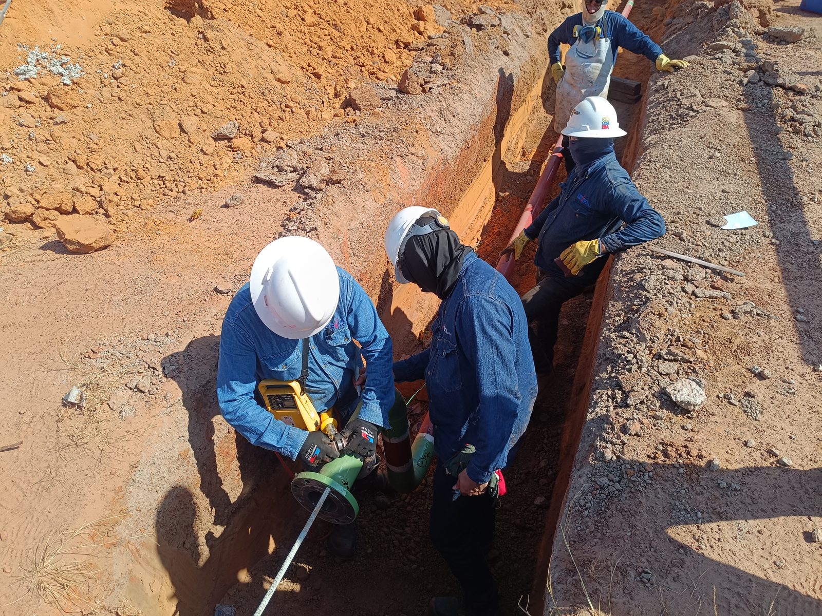 Inspección de integridad de tubería enterrada